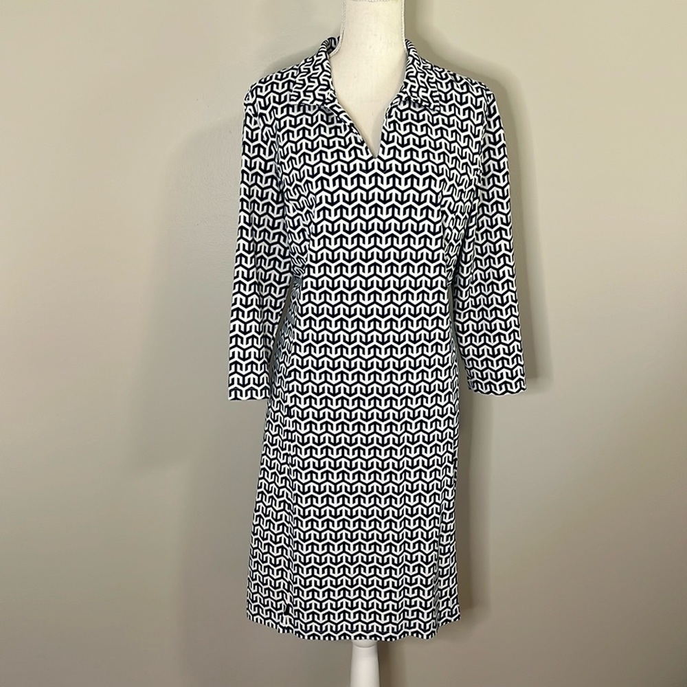 J. McLaughlin Levia Catalina Cloth Sheath Dress X-Large